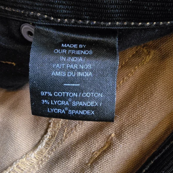 Dovetail Womens Canvas Tan Pants - Picture 10 of 11